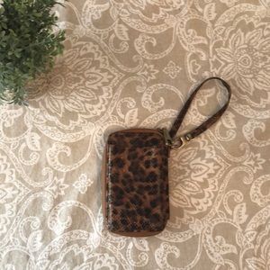 HOBO snakeskin wristlet